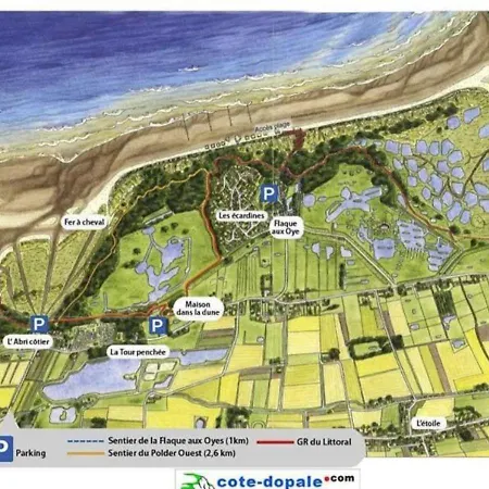 Le D'oye - Bord De Mer-reserve Naturelle- Oye Oye-Plage